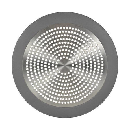 Templeton 5.5 in. Dia Shower Drain Strainer Brushed Nickel Stainless Steel TE2512636